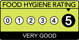 Affine cafe in Nexus has a food hygiene rating of 5