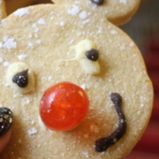 Rudolph shortbread biscuit