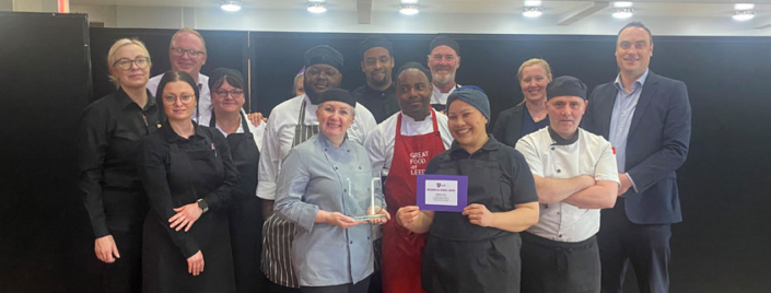 Refectory team U Dine Award winners